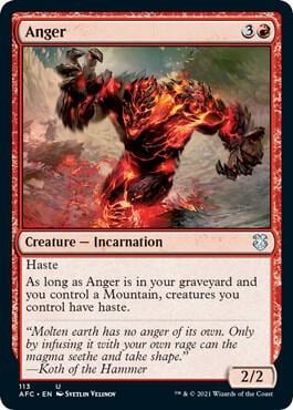 Anger, Commander: Adventures in the Forgotten Realms 113