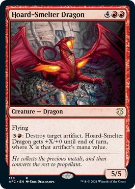 Hoard-Smelter Dragon, Commander: Adventures in the Forgotten Realms 128