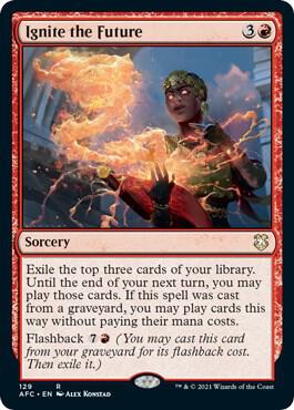 Ignite the Future, Commander: Adventures in the Forgotten Realms 129