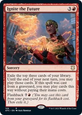 Ignite the Future, Commander: Adventures in the Forgotten Realms 129