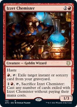 Izzet Chemister, Commander: Adventures in the Forgotten Realms 130
