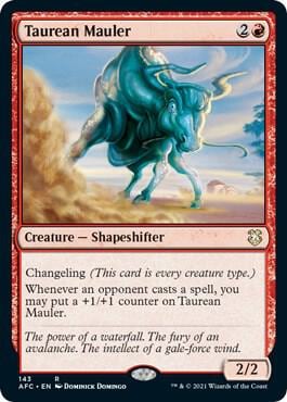 Taurean Mauler, Commander: Adventures in the Forgotten Realms 143