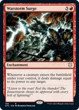 Warstorm Surge, Commander: Adventures in the Forgotten Realms 149