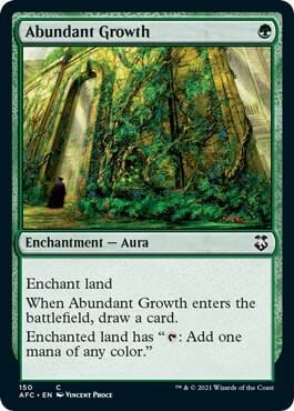 Abundant Growth, Commander: Adventures in the Forgotten Realms 150