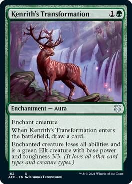 Kenrith's Transformation, Commander: Adventures in the Forgotten Realms 162