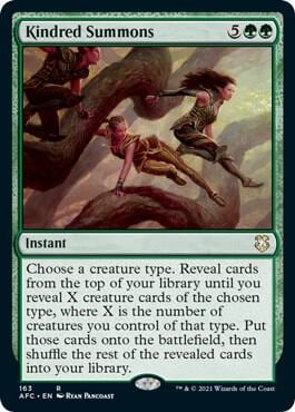 Kindred Summons, Commander: Adventures in the Forgotten Realms 163