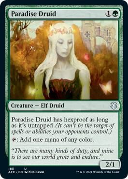 Paradise Druid, Commander: Adventures in the Forgotten Realms 165