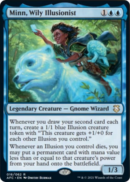 Minn, Wily Illusionist, Commander: Adventures in the Forgotten Realms 16