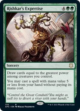 Rishkar's Expertise, Commander: Adventures in the Forgotten Realms 170