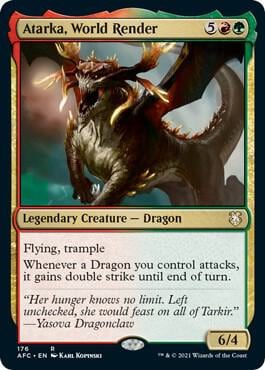 Atarka, World Render, Commander: Adventures in the Forgotten Realms 176