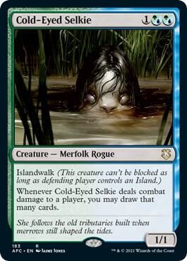 Cold-Eyed Selkie, Commander: Adventures in the Forgotten Realms 183
