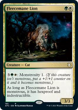 Fleecemane Lion, Commander: Adventures in the Forgotten Realms 185