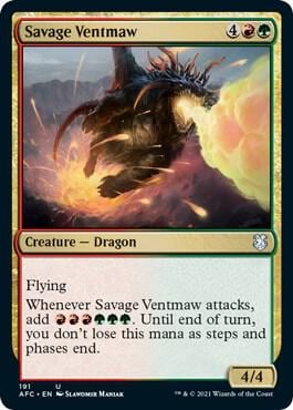 Savage Ventmaw, Commander: Adventures in the Forgotten Realms 191