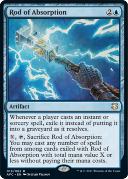 Rod of Absorption, Commander: Adventures in the Forgotten Realms 19