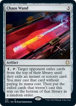 Chaos Wand, Commander: Adventures in the Forgotten Realms 201