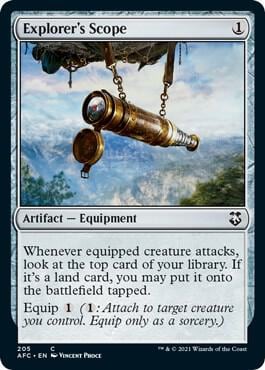 Explorer's Scope, Commander: Adventures in the Forgotten Realms 205