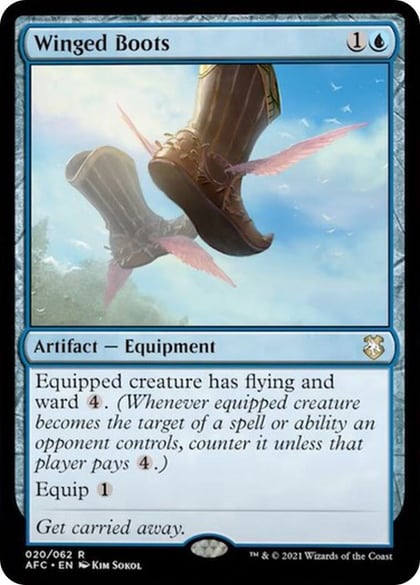 Winged Boots, Commander: Adventures in the Forgotten Realms 20