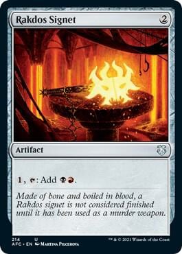 Rakdos Signet, Commander: Adventures in the Forgotten Realms 214