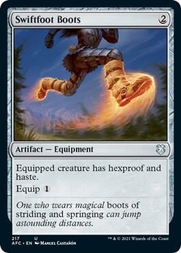 Swiftfoot Boots, Commander: Adventures in the Forgotten Realms 217