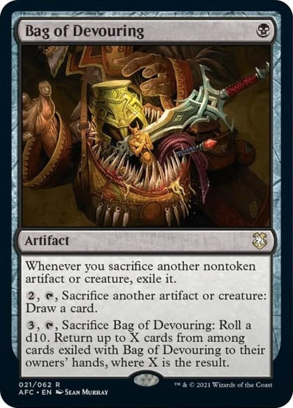 Bag of Devouring, Commander: Adventures in the Forgotten Realms 21
