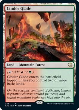 Cinder Glade, Commander: Adventures in the Forgotten Realms 229
