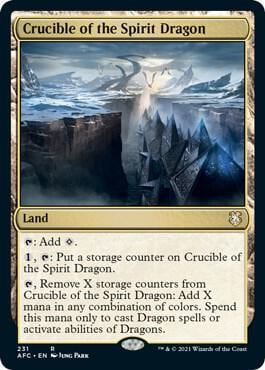 Crucible of the Spirit Dragon, Commander: Adventures in the Forgotten Realms 231