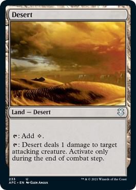 Desert, Commander: Adventures in the Forgotten Realms 233