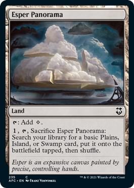 Esper Panorama, Commander: Adventures in the Forgotten Realms 235