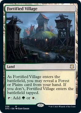 Fortified Village, Commander: Adventures in the Forgotten Realms 239