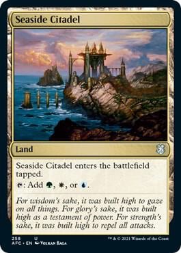 Seaside Citadel, Commander: Adventures in the Forgotten Realms 258