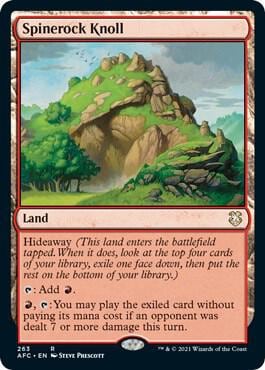 Spinerock Knoll, Commander: Adventures in the Forgotten Realms 263