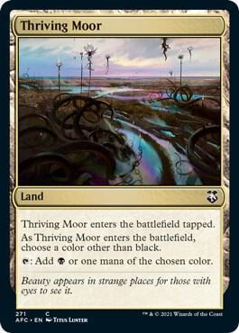 Thriving Moor, Commander: Adventures in the Forgotten Realms 271