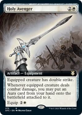 Holy Avenger (Extended Art), Commander: Adventures in the Forgotten Realms 275