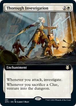 Thorough Investigation (Extended Art), Commander: Adventures in the Forgotten Realms 281