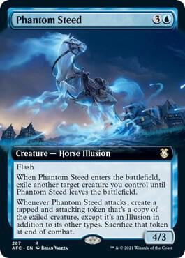 Phantom Steed (Extended Art), Commander: Adventures in the Forgotten Realms 287