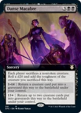 Danse Macabre (Extended Art), Commander: Adventures in the Forgotten Realms 291