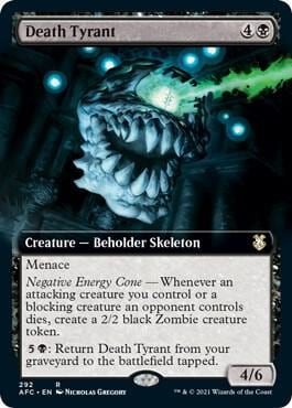Death Tyrant (Extended Art), Commander: Adventures in the Forgotten Realms 292