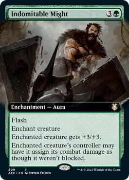 Indomitable Might (Extended Art), Commander: Adventures in the Forgotten Realms 309