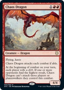 Chaos Dragon, Commander: Adventures in the Forgotten Realms 30