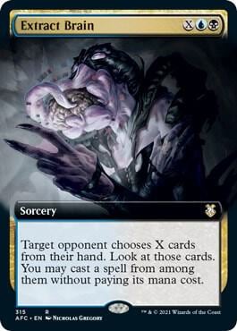 Extract Brain (Extended Art), Commander: Adventures in the Forgotten Realms 315