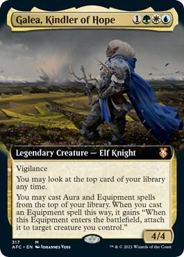 Galea, Kindler of Hope (Extended Art), Commander: Adventures in the Forgotten Realms 317