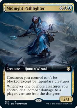 Midnight Pathlighter (Extended Art), Commander: Adventures in the Forgotten Realms 322
