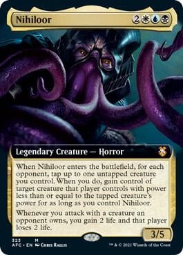 Nihiloor (Extended Art), Commander: Adventures in the Forgotten Realms 323