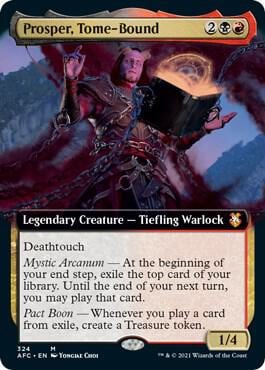 Prosper, Tome-Bound (Extended Art), Commander: Adventures in the Forgotten Realms 324