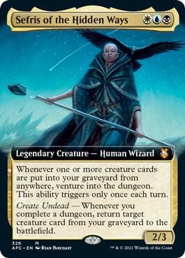 Sefris of the Hidden Ways (Extended Art), Commander: Adventures in the Forgotten Realms 326