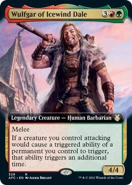 Wulfgar of Icewind Dale (Extended Art), Commander: Adventures in the Forgotten Realms 329