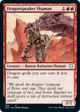 Dragonspeaker Shaman, Commander: Adventures in the Forgotten Realms 330