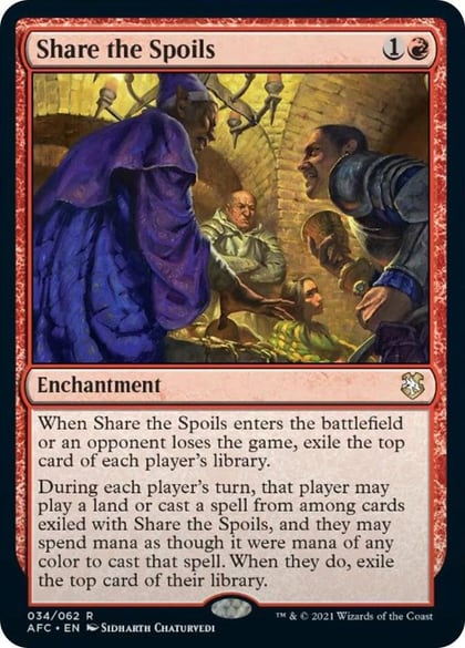 Share the Spoils, Commander: Adventures in the Forgotten Realms 34
