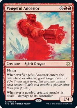 Vengeful Ancestor, Commander: Adventures in the Forgotten Realms 35