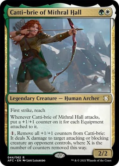 Catti-brie of Mithral Hall, Commander: Adventures in the Forgotten Realms 44